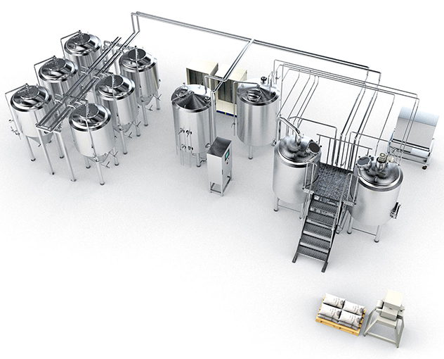 Process technology for malt beverages